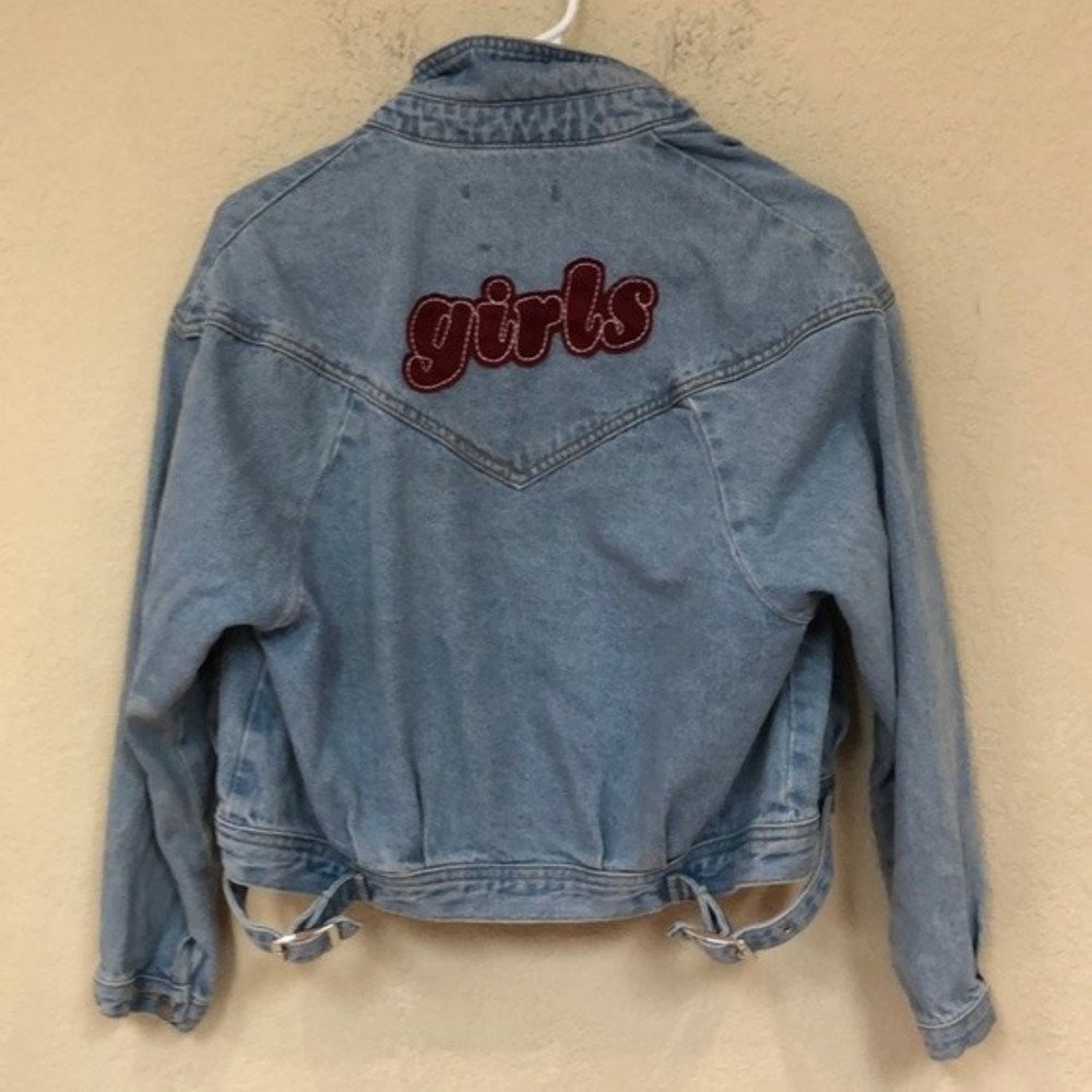 Brandy Melville "Girls" Denim Jacket size M
